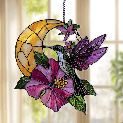 Moonflower Harmony - Window Hanging Suncatcher NCU0TH009