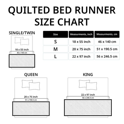 Timber Bear Quilted Bed Runner NCU0PT8471