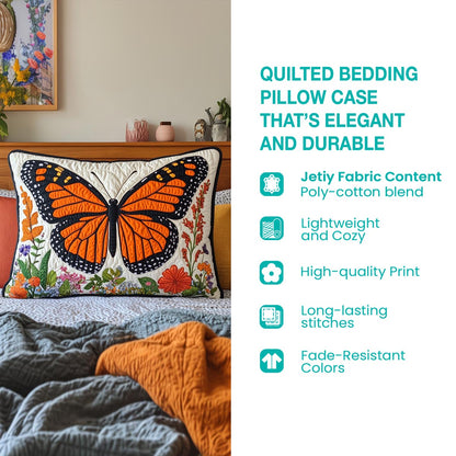 Sunrise Trail Quilted Bedding Pillow Case NCU0VL2304