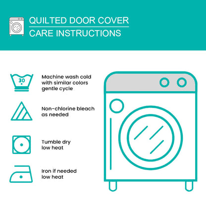 Joyful Snowman Quilted Door Cover NCU0DK10933