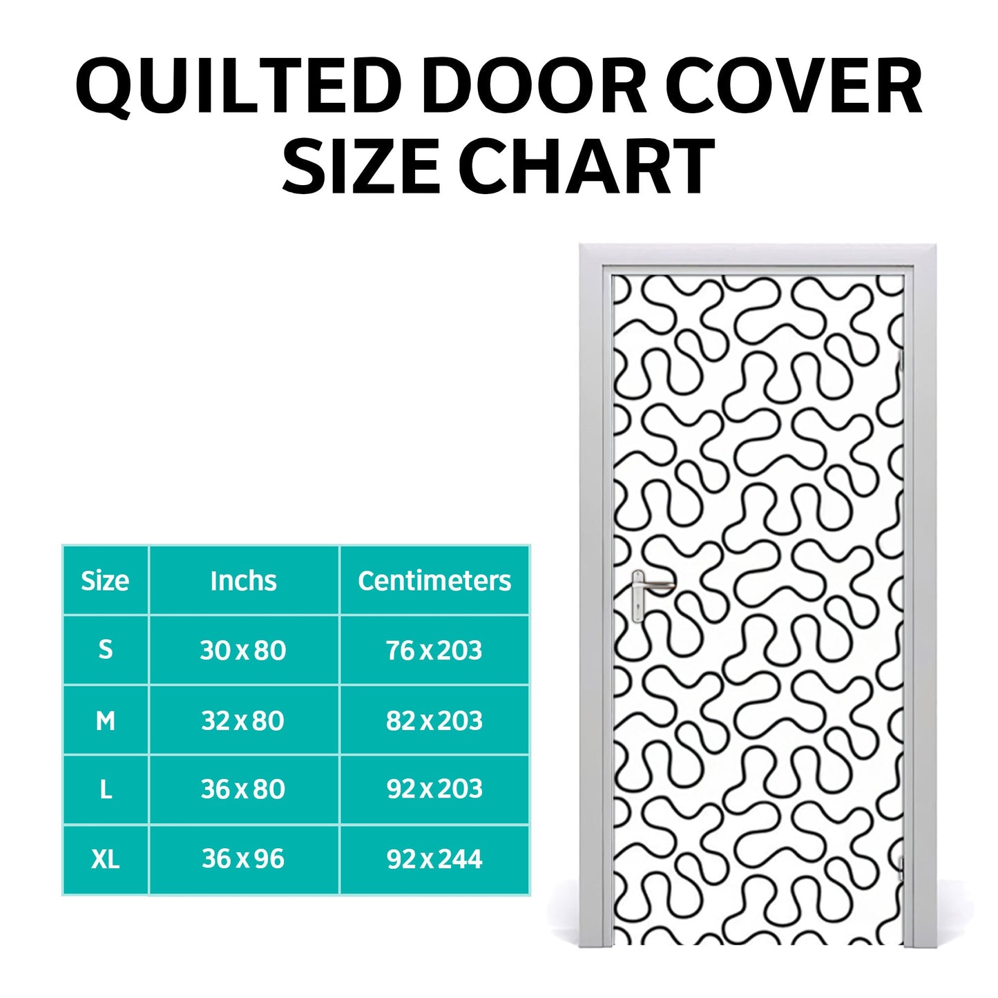 Eternal Roots Quilted Door Cover NCU0DV8392