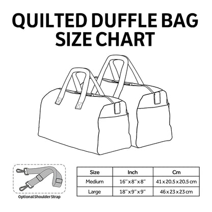 Puglet Noel Quilted Duffle Bag NCU0PT9563