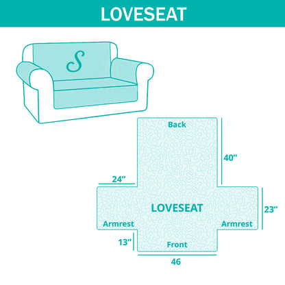 Evergreen Mountain Quilted Sofa Cover SN0DV168