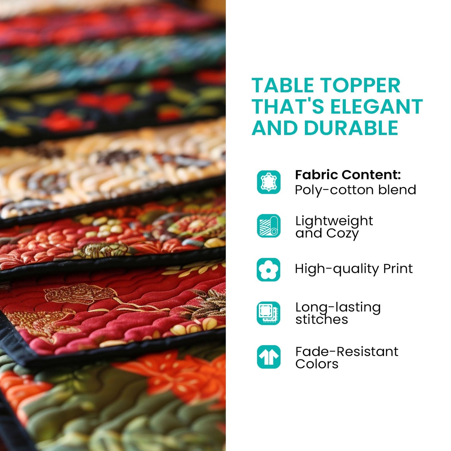 Autumn Grace Cross Quilted Table Topper NCU0NNT1440