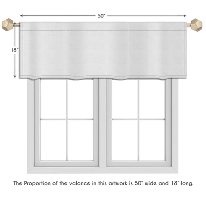 Starry Pines Quilted Valance NCU0PVL723