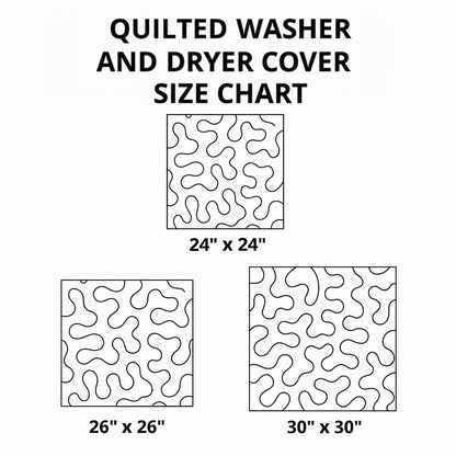 Chill with Turtle Quilted Washer and Dryer Cover NCU0NNT1396