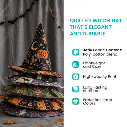 Shadow Garden Quilted Witch Hat SN0PT573