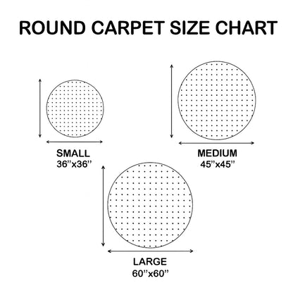 Evergreen Hollow Round Carpet NCU0XD1375