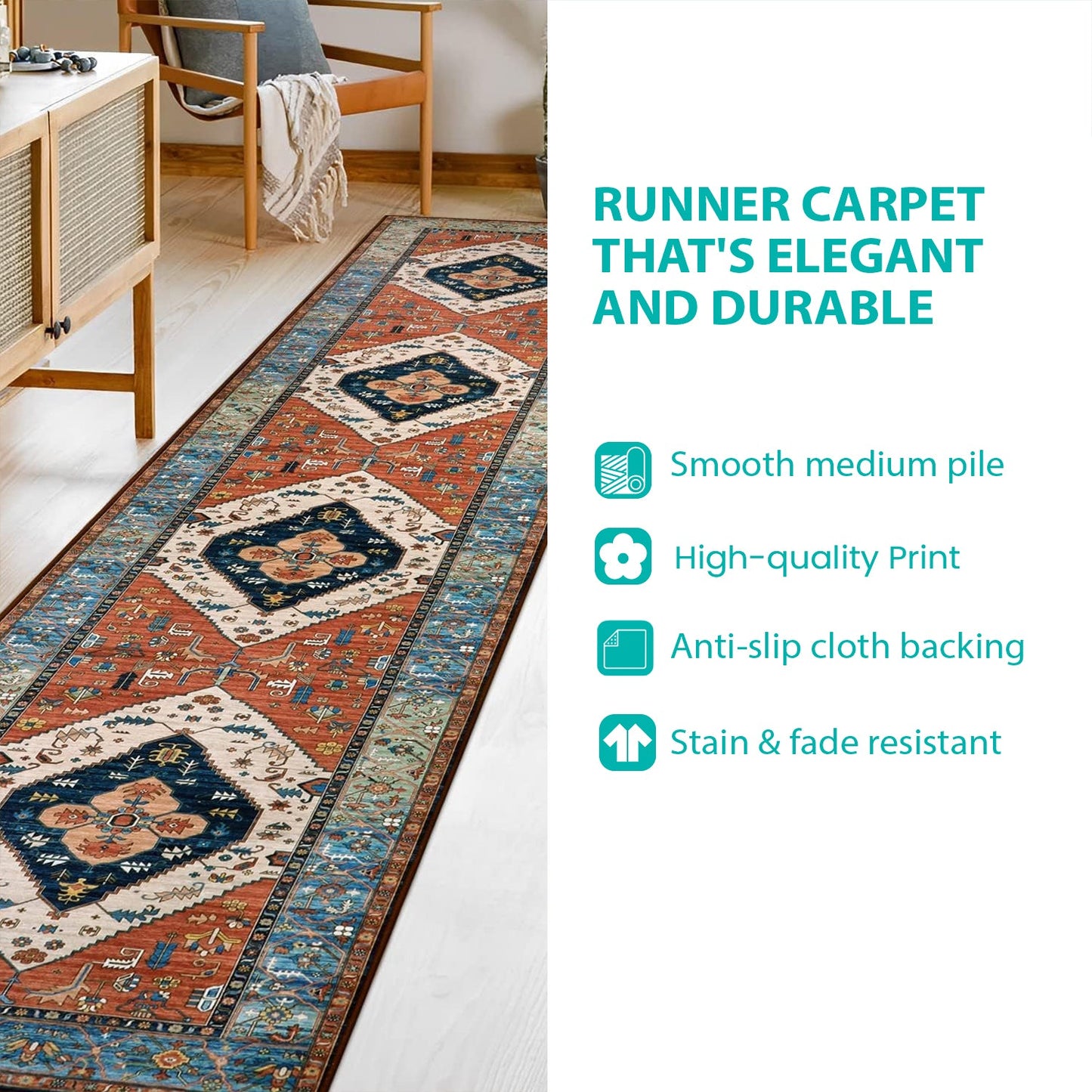 Bee Bloom Runner Carpet NCU0DK11363